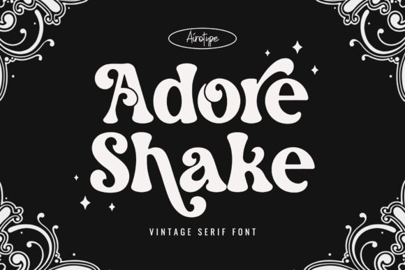 Adore Shake: A Serif Font That Elevates Small Business Branding