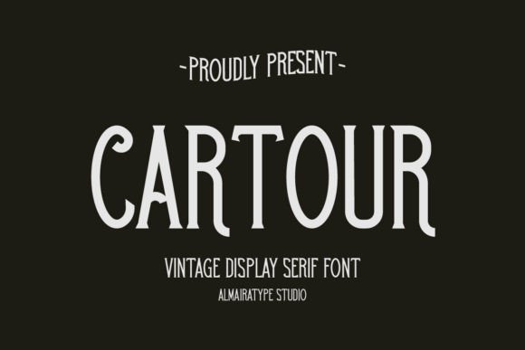 Cartour: A Vintage Serif Font That Elevates Brand Campaigns and Digital Visuals