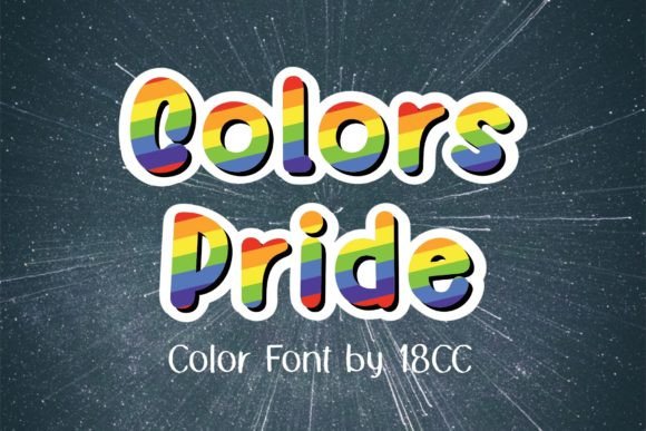 Colors Pride Font: Boost Your Brand with Vibrant Typography