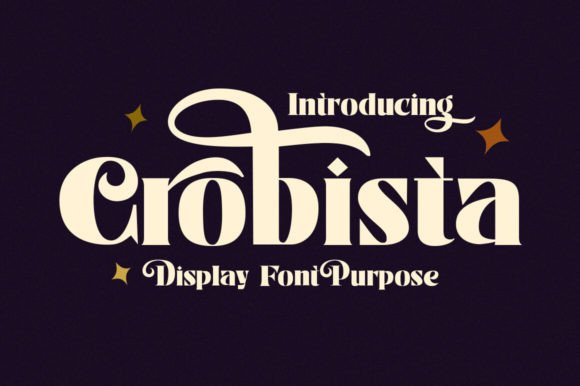 Crobista: A Versatile Serif Font for Impactful Campaign Design