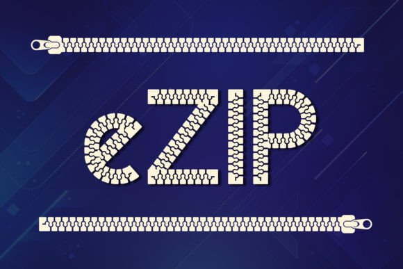 Ezip Font: A Playful Typeface for Trendy Campaign Designs