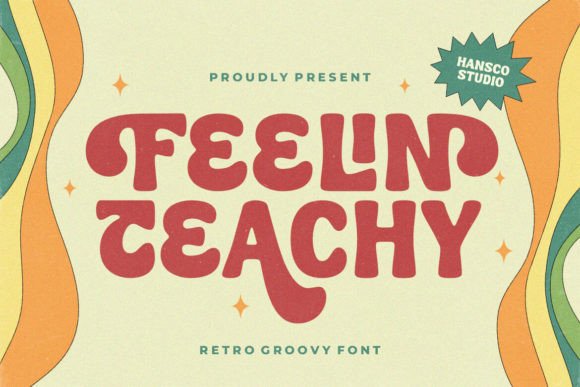 Feelin Teachy: A Vintage Serif Font with Timeless Charm