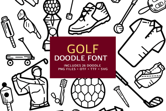 Golf Doodle Font: A Playful Branding Boost for Small Businesses