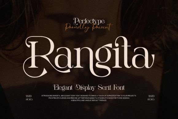How Rangita Transformed a Café Brand with Its Elegant Serif Style