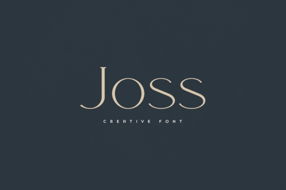 Joss: A Versatile Serif Font for Elegant Web Typography