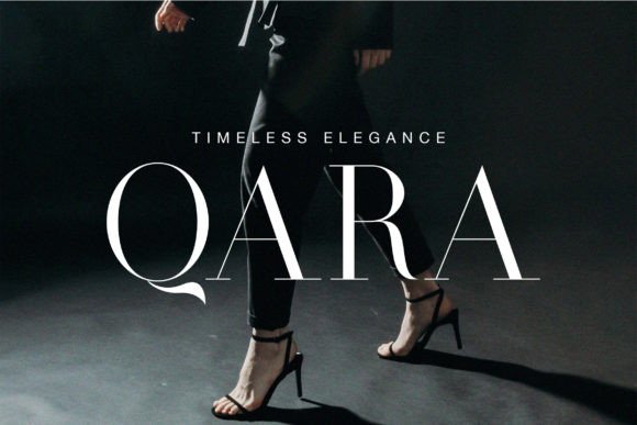 Qara Font: Elevating My Small Business Brand with Elegant Typography