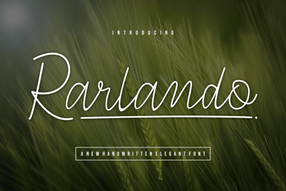 Rarlando: A Timeless Handwritten Font for Scroll-Stopping Brand Content