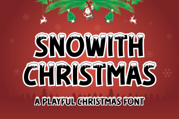 Snowith Christmas Font: Festive Typography for Holiday Branding