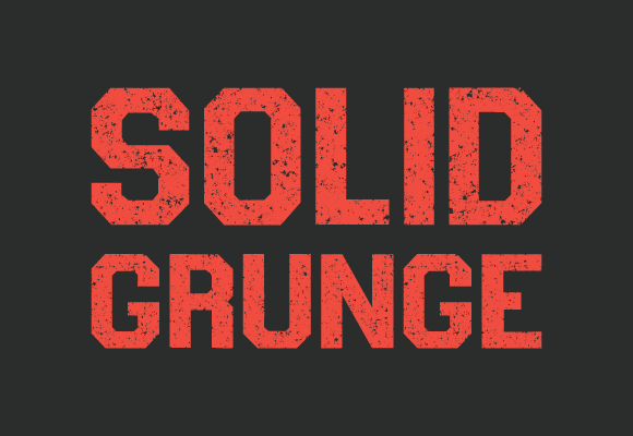 Solid Grunge: A Vintage and Modern Serif Font for Bold Editorial Design