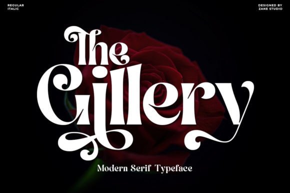The Gillery: A Modern Serif Font That Elevates Small Business Branding