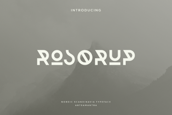 Using Rosorup: A Tribal Serif Font for Bold Editorial Statements