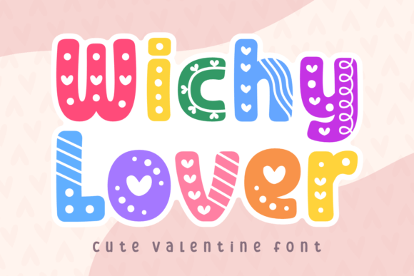 Wichy Lover: A Charmed Decorative Font for Editorial Design and Digital Publishing